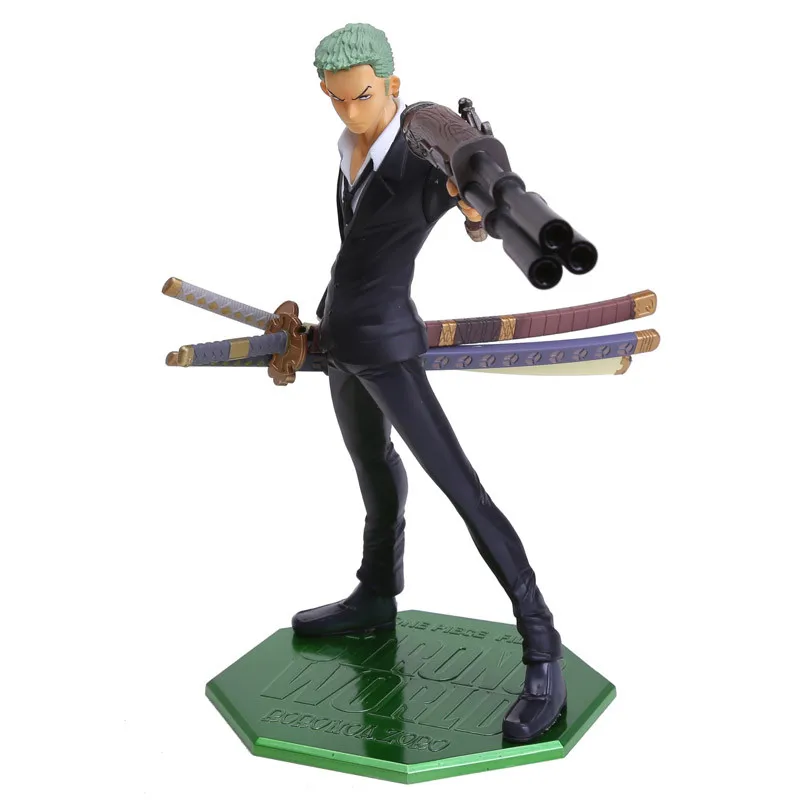 

Anime ONE PIECE POP Roronoa Zoro PVC Action Figure Collectible Toy 23cm