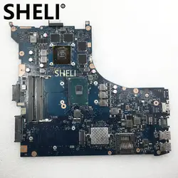 SHELI для ноутбука ASUS GL552VW материнская плата ZX50V GL552V GL552VW Материнская плата ноутбука REV2.0 I5-6300HQ GTX960M/4 ГБ 30 PIN