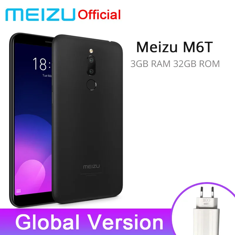 Meizu M6T 16GB 32GB Global Version Mobile Phone MTK6750 Octa Core 5.7 inch 1440x720P Dual Rear Camera 3300mAh Battery Meizu M6T 16GB 32GB Global Version Mobile Phone MTK6750 Octa Core 5.7 inch 1440x720P Dual Rear Camera 3300mAh Battery
