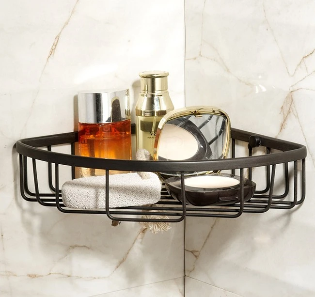 2016 Bathroom Accessories, Classic Style Brass Material Black Finish