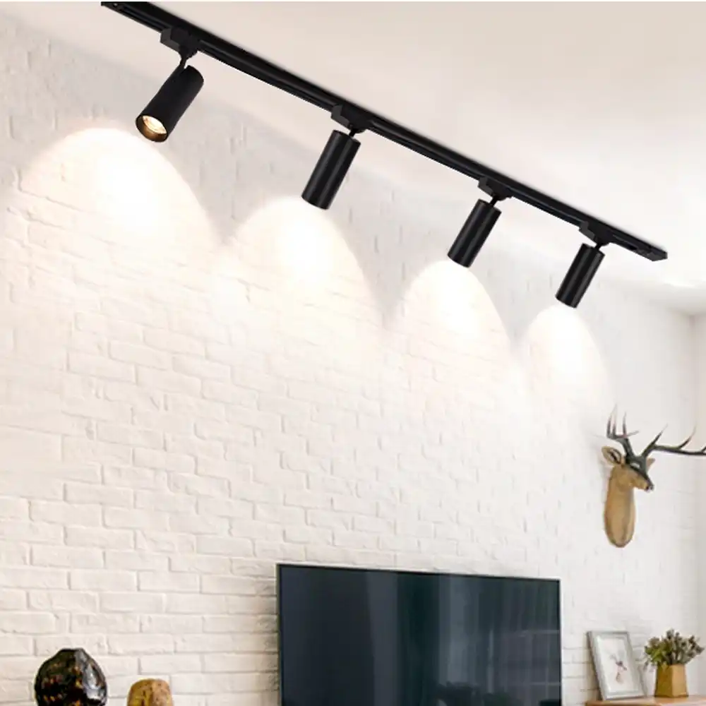 Zerouo Gu10 Lampu Cahaya Jalur Led 7w Perlengkapan Lampu Sorot Perlengkapan Pencahayaan Jalur Nordic Lampu Untuk Pameran Toko Pakaian Lampu Track Aliexpress