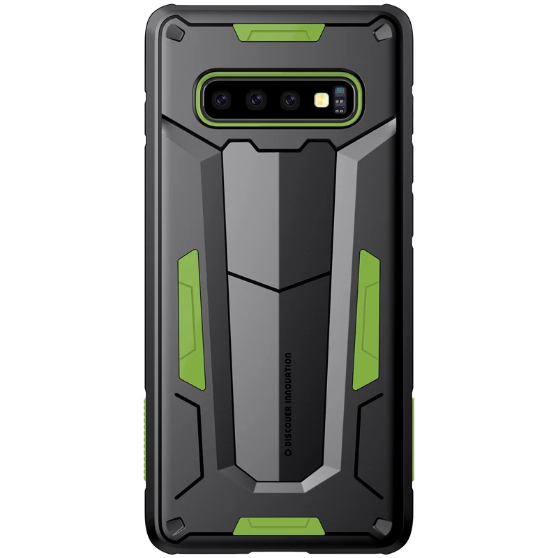 Армейский зеленый Для samsung Galaxy S10 S9 Plus Note 9 8 чехол Nillkin Defender 2 Броня задняя крышка для samsung S10 S9 S8 Plus Nilkin чехол для телефона - Цвет: Армейский зеленый
