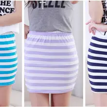 Новая мода летние женские юбки OL с высокой талией конфетных цветов размера плюс эластичные плиссированные короткие юбки бизнес одежда Хип посылка