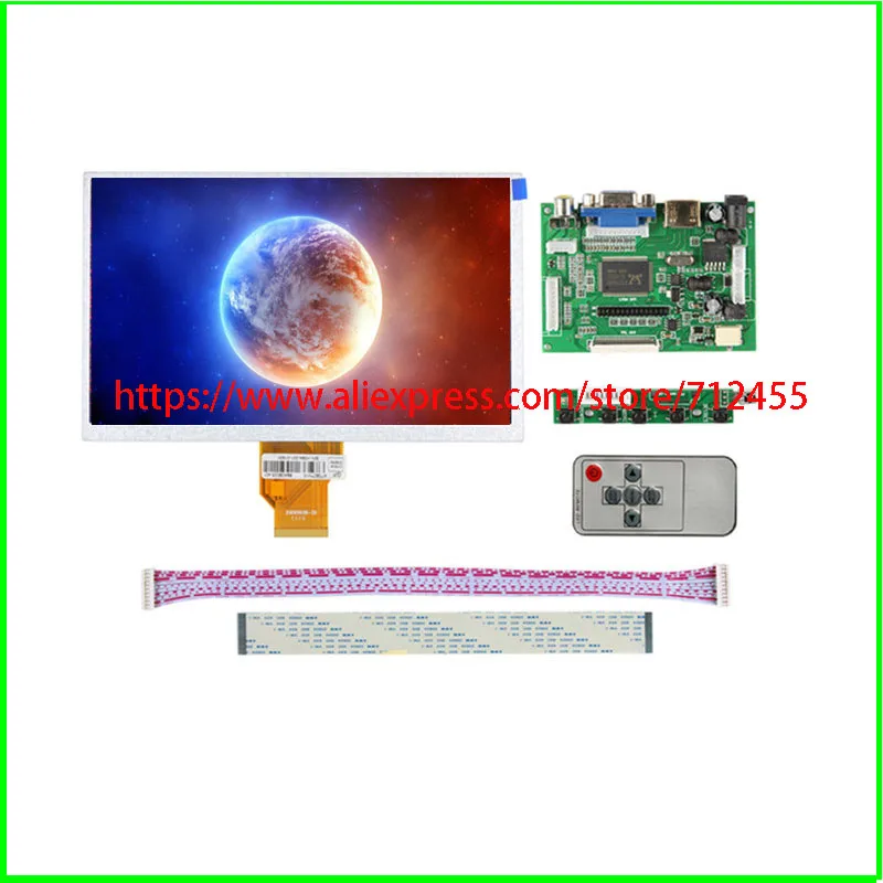 

Spot 7''inch LCD for INNOLUX Raspberry Pi LCD Screen TFT LCD Monitor AT070TN92 + Kit HDMI VGA Input Driver Board