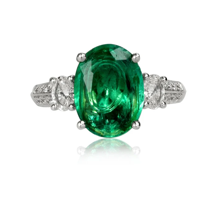 

2017 Anillos Jewelry Qi Xuan_Fashion Jewelry_Elegant CZ зеленый камень Rings_S925 чистого серебра Rings_Manufacturer непосредственно продаж
