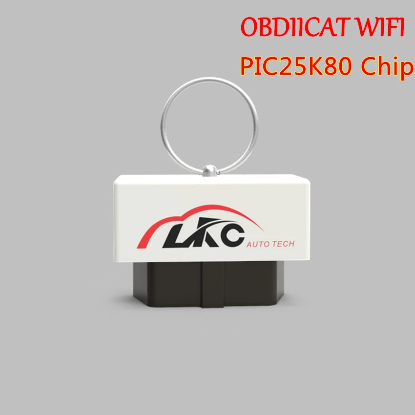 Новое поступление OBDIICAT V1.5 Wi Fi ELM327 OBD2 инструмент диагностики Fi/Bluetooth с PIC18F25K80 для