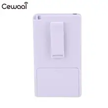 Мини Портативный карман HRD-102 цифровой FM радио двухканальный с наушником