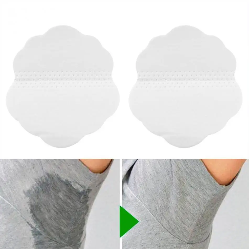 

2Pcs/20Pcs Quincunx Armpit Sweat Pads Summer Antiperspirant Pads Disposable Underarm Stop Sweat Shields Guard Pad For Women Men