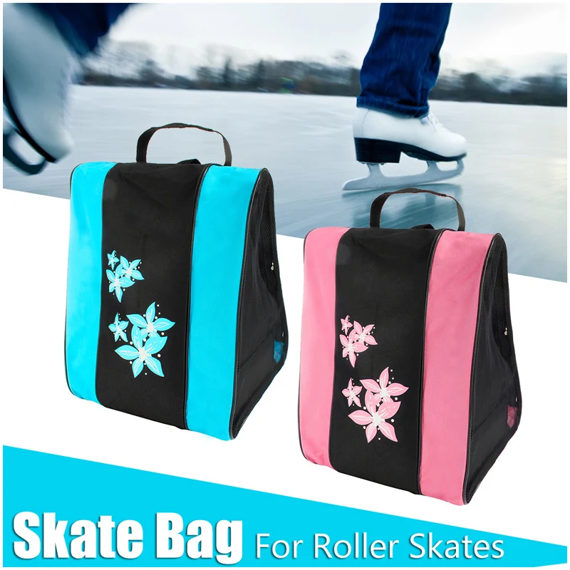 

Gotecool Ice Skating Shoes Bag Waterproof Breathable Dustproof Handbag Triangle Roller Skates Carrying Shoulder Bag