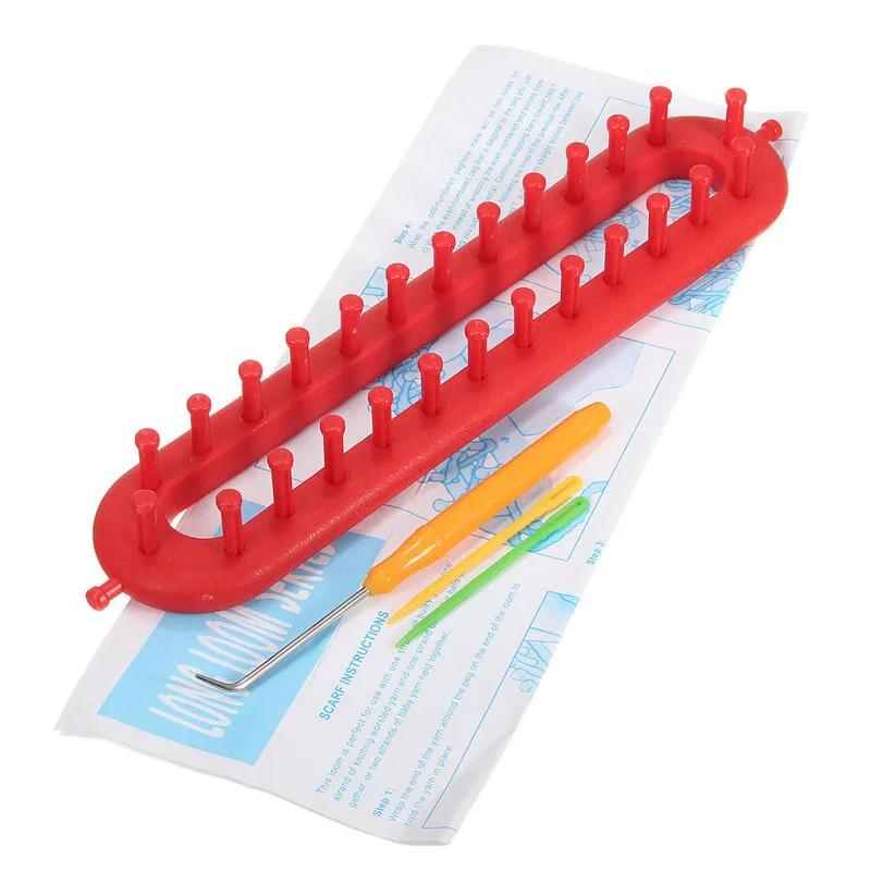 вязальный ткацкий станок. машинка для вязания шарфов. станок для вязания шарфов. Knitted scarf loom набор. пластиковый станок для вязания.