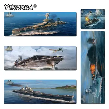 

Yinuoda Warship Rubber Mouse Durable Desktop Mousepad Size for 30x60cm and 40x90cm Gaming Mousepads