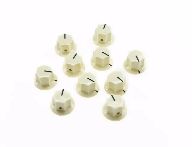 KAISH 10pcs USA Spec Large Knobs 1/4