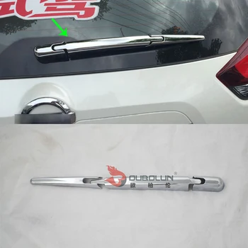 

Car Accessories Exterior Decoration ABS Chrome Rear Window Wiper Noozle Cover Trim For Nissan X-Trail 2014 Car-styling