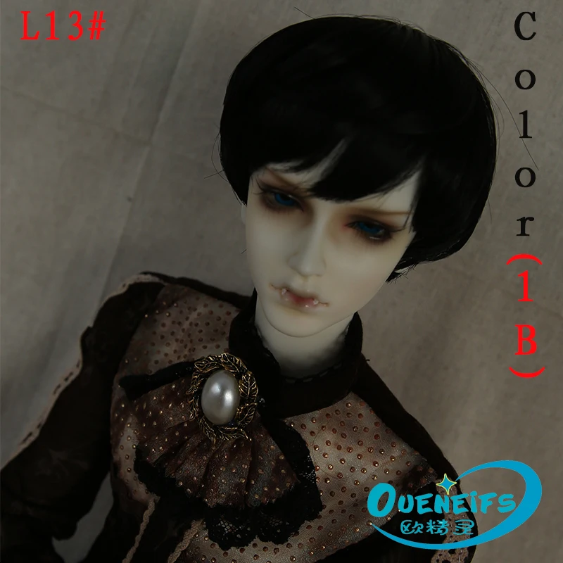 Парик для куклы BJD бесплатная доставка 9 10 дюймов 1/3 высокотемпературные мужские