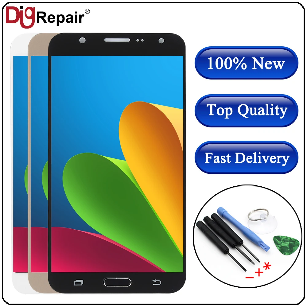 

For Samsung Galaxy J7 2015 J700F SM-J700M J700H J700DS LCD Display digitizer Touch screen Replacements For Samsung J7 2015 lcd