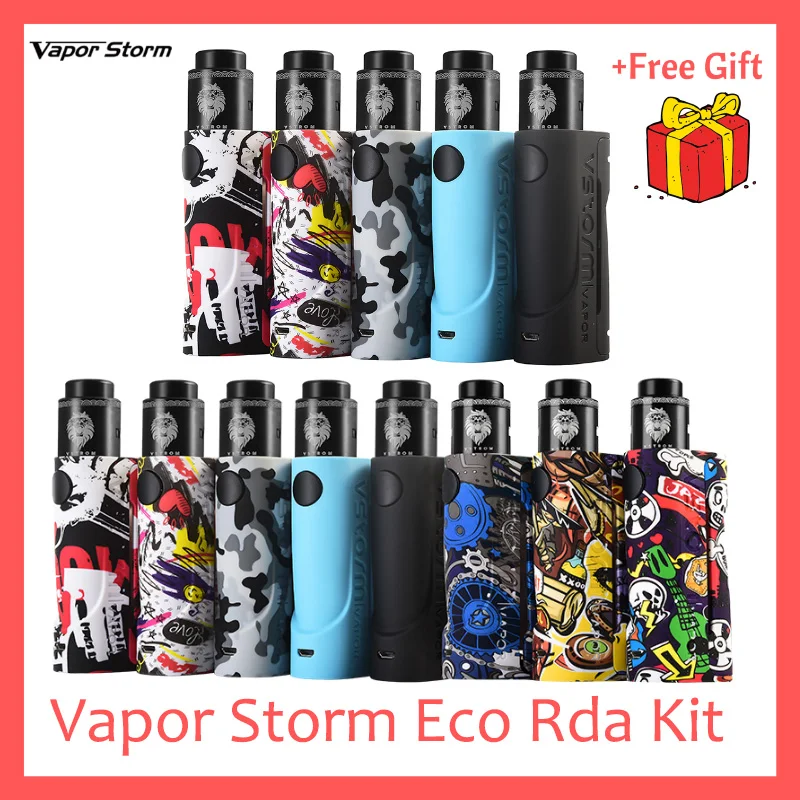 Vapor Storm Eco Rda комплект Max 90 Вт ECO mod 24 мм Lion RDA RDTA управление воздушным потоком