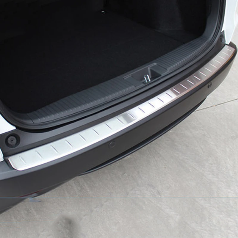 Подходит для Honda HRV HR-V Vezel 2014 2015 2016 внешний задний бампер из нержавеющей стали