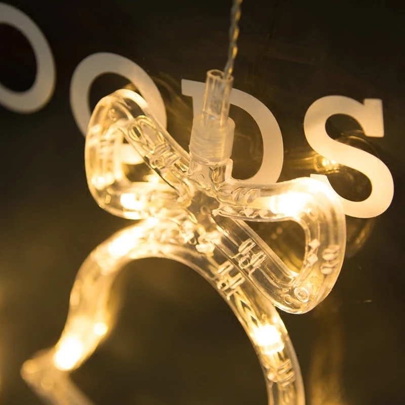 LED Christmas Decorative For Home New Year's Day Holiday Light Deer /Bell /Stars/Tree 6.3in*7.5in Glass Window Sucker Lamp LED Christmas Decorative For Home New Year's Day Holiday Light Deer /Bell /Stars/Tree 6.3in*7.5in Glass Window Sucker Lamp
