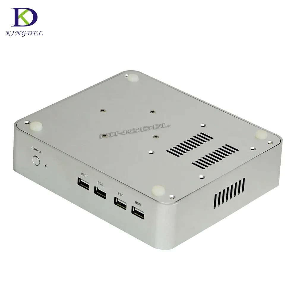 US $286.55 8th Gen Mini PC Windows 10 Pro Fanless Nuc HTPC 6M Cache Graphics UHD 620 4K TV Box with Intel Quad Core i5 8250U Mini Computer