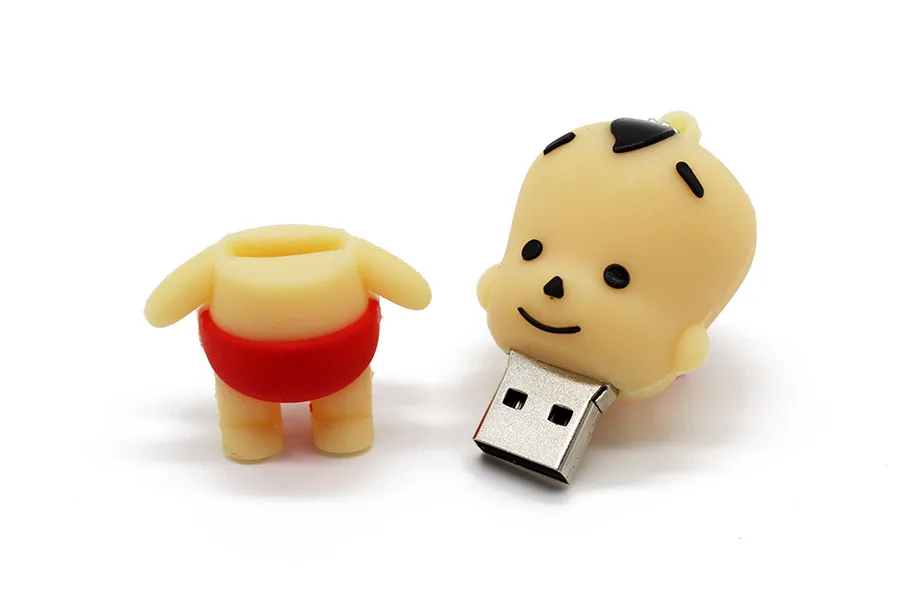 Милый мультяшный мини USB флеш-накопитель для детей 4 ГБ 8 ГБ 16 ГБ 32 ГБ 64 ГБ Флешка USB 2,0