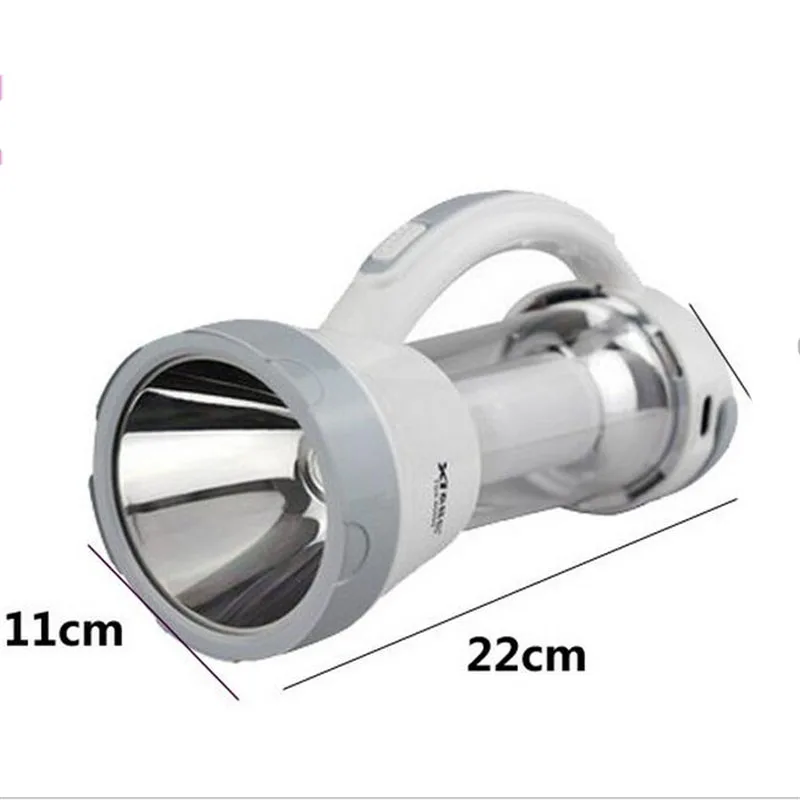 

Double Use Bright LED Cree Flashligh And Emergency Lamp 6V Rechargeable Waterproof Powerful Flashlight Torch