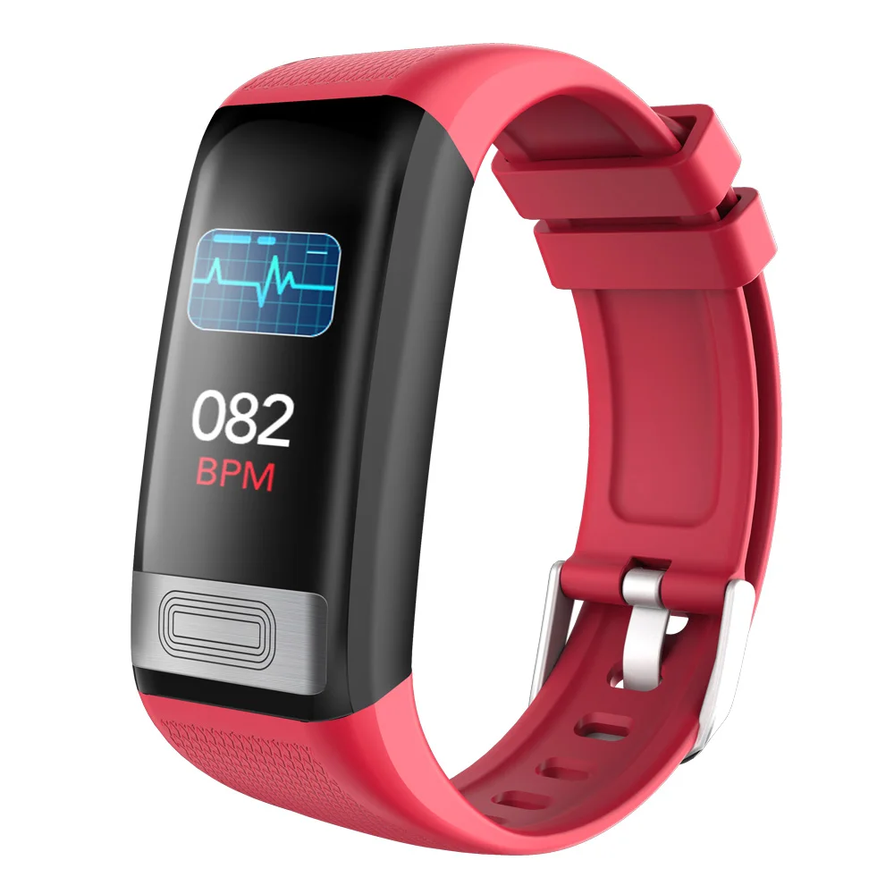 

C20S Smart Wristband ECG+PPG Heart Rate Blood Pressure Oxygen Waterproof Smart Bracelet For android IOS PK Mi Band 4 3