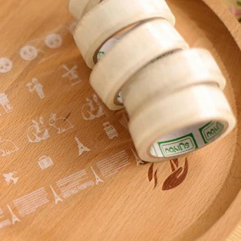 

10 Rolls Office Adhesive Tape Tapes DIY Painting Paper Masking Tape Decorative School New Adhesive Tapes Scrapbooking Supplies