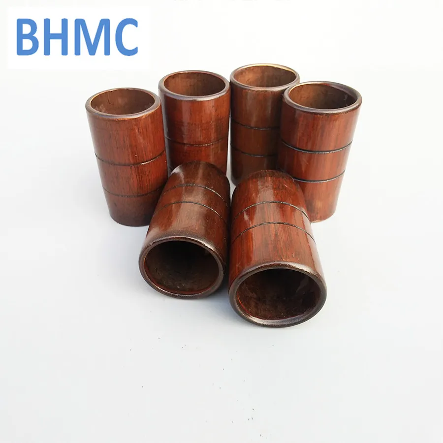 Traditional Chinese Carbonized bamboo wood cans 12 suction tanks cups