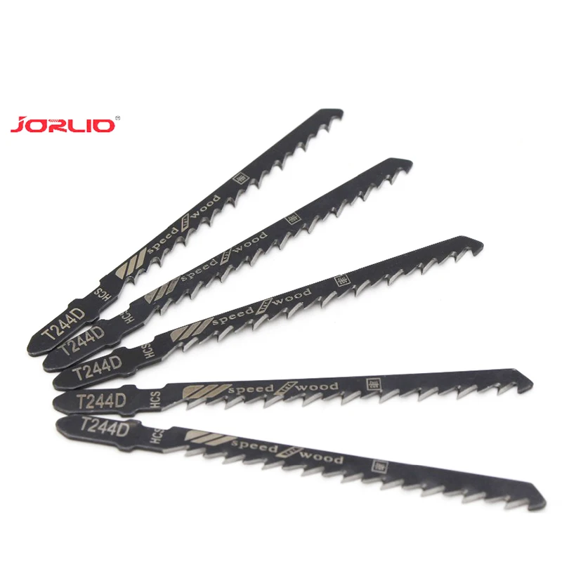 20pcs T-Shank JigSaw blade T101D T144D T244D Scrolling Jig Saw Blades Set For Precision Cutting Wood