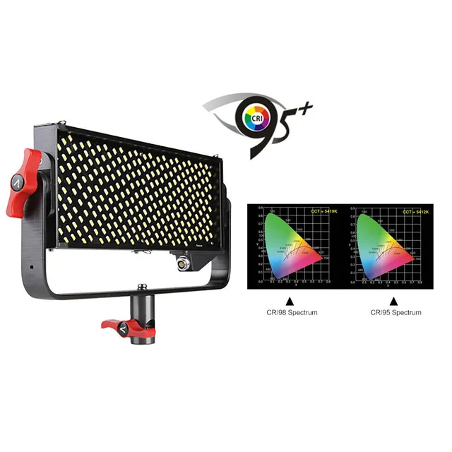 

Aputure Light Storm LS 1/2w 264 SMD lamp beads LED Video Light with CRI95 and V-mount Plate + F-V Converter Adapter