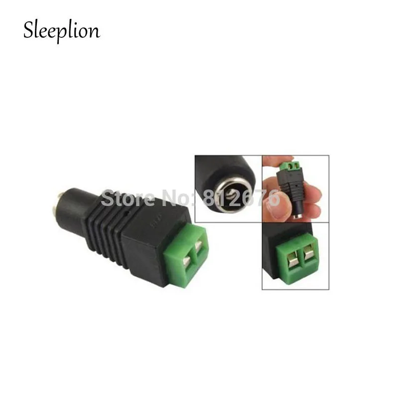 Sleeplion 5.5 мм x 2.1 видеонаблюдения DC Мощность кабель Женский Разъем для CCTV Камера 50