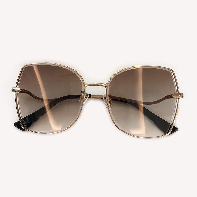 Designer Marke 3 No Box Mode 5 De no Mit Rahmen Legierung 1 Sol Brillen Oculos 2 2019 no 6 Feminino Quadrat Verpackung no Frauen Sonnenbrille 4 no Luxus no xqwaTXnYB