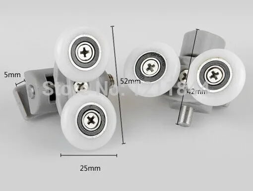 Дверные колеса для душевой кабины внешний диаметр 27 мм|door lock installation kit|door numberdoor