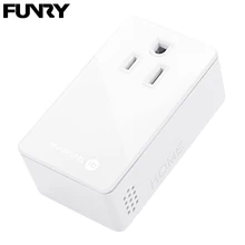 WI-FI Smart Plug Original funry мини США Мощность разъем WI-FI синхронизации Беспроводной Управление телефон Управление AC100-240V 10A Умный дом