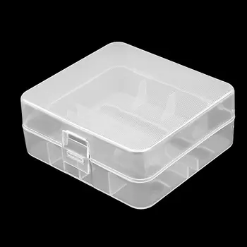 

Practical-Hard Plastic Box Holder Storage Box Container for 2 x 26650 Battery