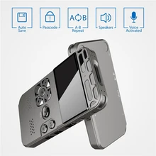 Профессиональный цифровой голосовой Регистраторы 8 г Большой Ёмкость одной кнопкой Запись инструмент USB Перезаряжаемые Шум Reducation диктофон диктофон профессиональный цифровой диктофон диктофон профессиональный