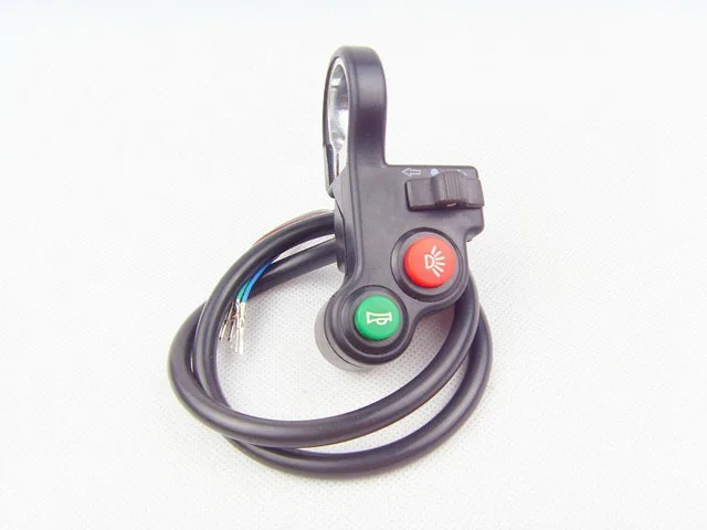 

Wuxing Electric scooter parts handle bar multifunctional button with horn/headlight and turn light button G-L154