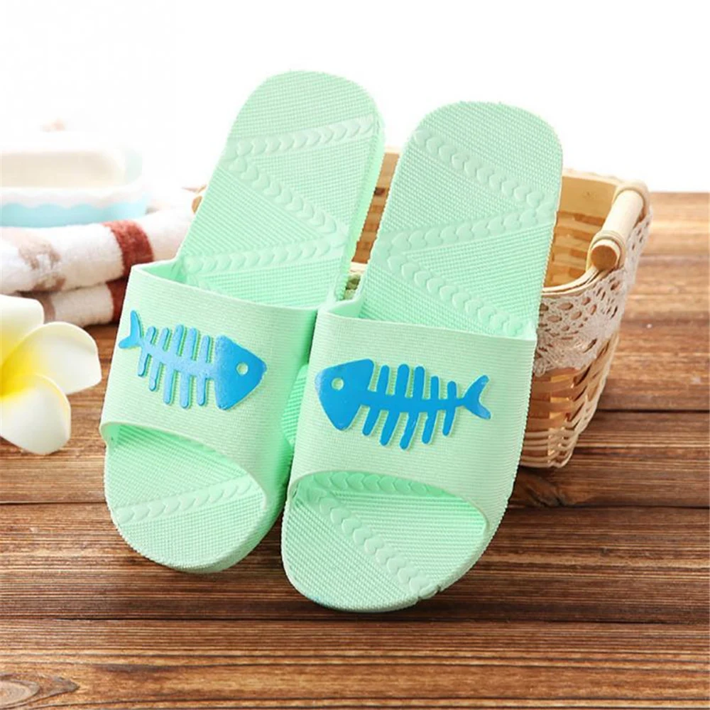 

Wear-resistant and durable, not easy to fall off, open toe fishbone slippers, soft bottom, non-slip couple bathroom slippers