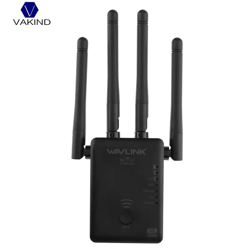 1200Mbps Wireless Router Repeater 2 4G And 5G Dual Band Wifi Repeater Amplifier Extender With 4