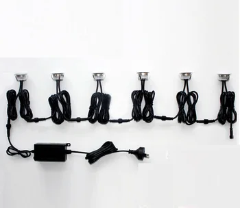 

DC12V 0.24W Outdoor Walkover LED Light with 39.5 Stainless Steel Panel Series Circuit Connection