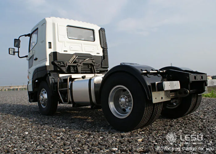 1/14 грузовик 700 4X1 трактор Металлическое шасси с высоким крутящим моментом электрическая модель LS-20130008 RCLESU грузовик