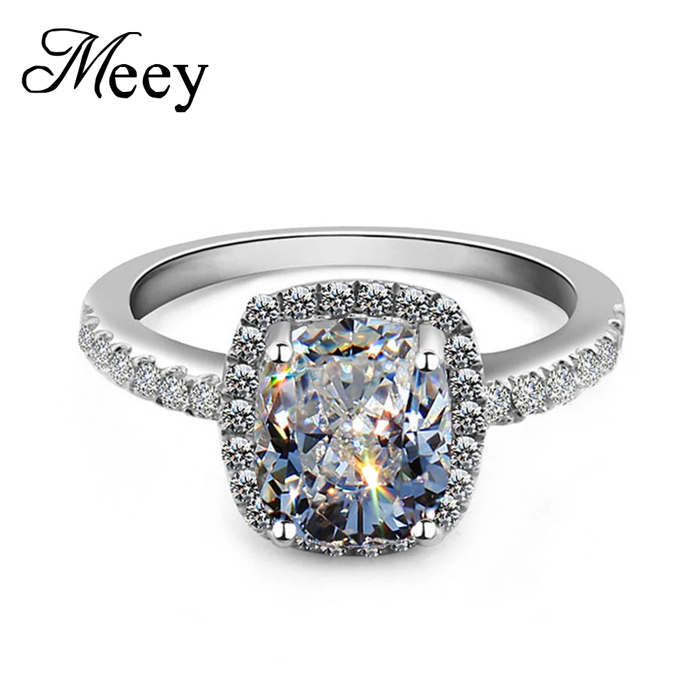 

Silver 925 Jewelry Amethyst Ring Sterling Silver Aquamarine Ring Jewelry Personalized Gemstone Ring Luxury Brand Ring