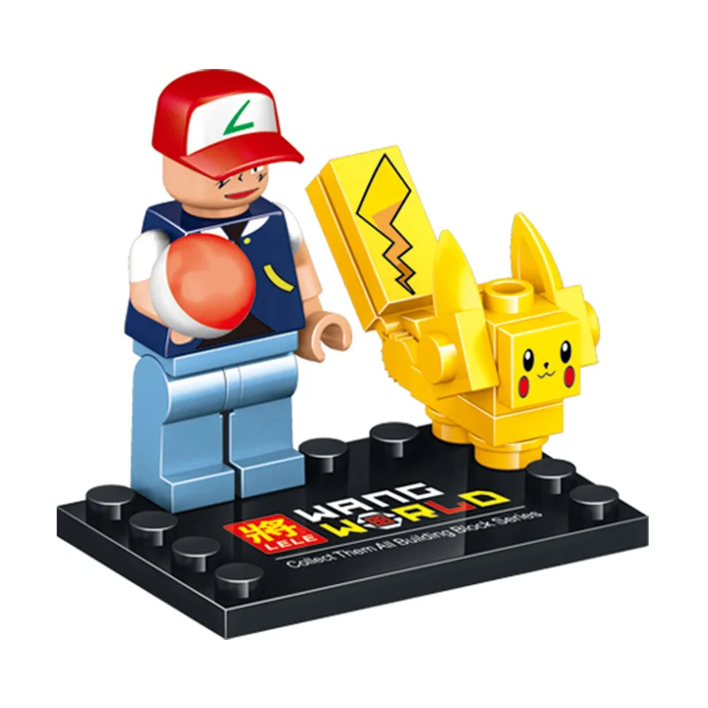 

New LELE Technic 6 in 1 New Pet Blocks Pocket Monster Model Building Blocks Educational Toys for children Pet Series Hot Sale