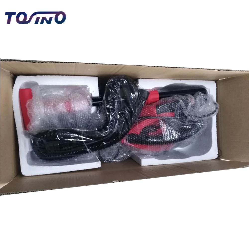 

TOSINO Long reach Drywall Sander with automatic vacuum system with led light and detachable part of KS-700C-6FT EU Plug
