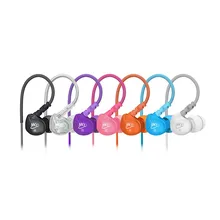 Best price Original MEE audio Sport-Fi M6 Noise Cancelling Sports Earphone Headphones Bass Music mp3 Headset For iphone android ios Phones