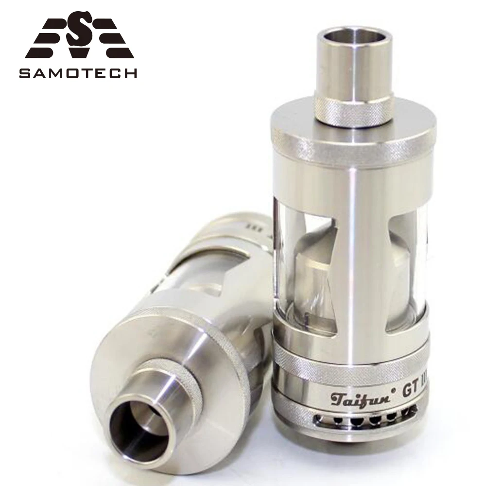 

SUB TWO Taifun mini GT3 RTA Replaceable Atomizer 2.5ml Capacity 316 Stainless Material with Glass Tube for E-Cigarette Box mod