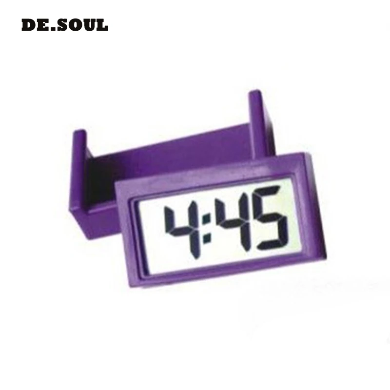 

Car Clock Large-screen Digital Display Auto Supplies Stick Table Mini Car Clock Four Colors