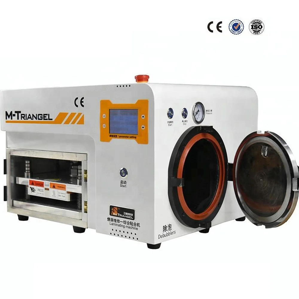 

Automatic Built-in Bubble Remove Vacuum Laminating Machine OCA LCD Screen Repair Automatic Touch Screen Refurbish Tool
