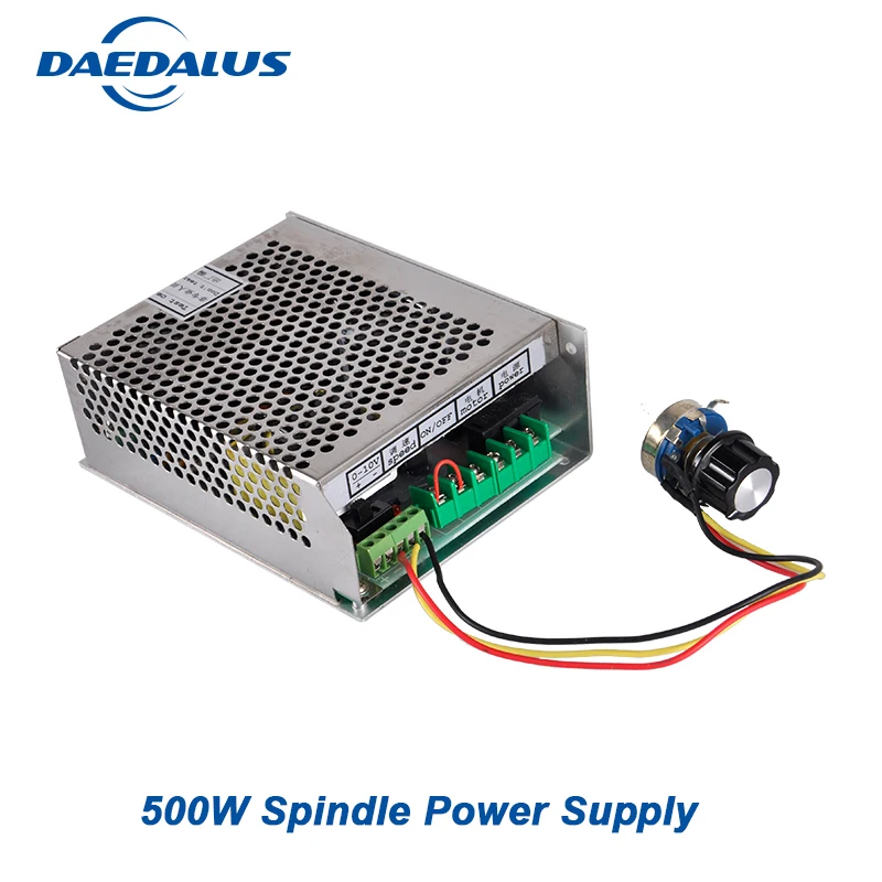 

0.5KW Power Supply Speed Governor 500w Spindle Power Supply 110V/220V For DIY Engraving machine tool