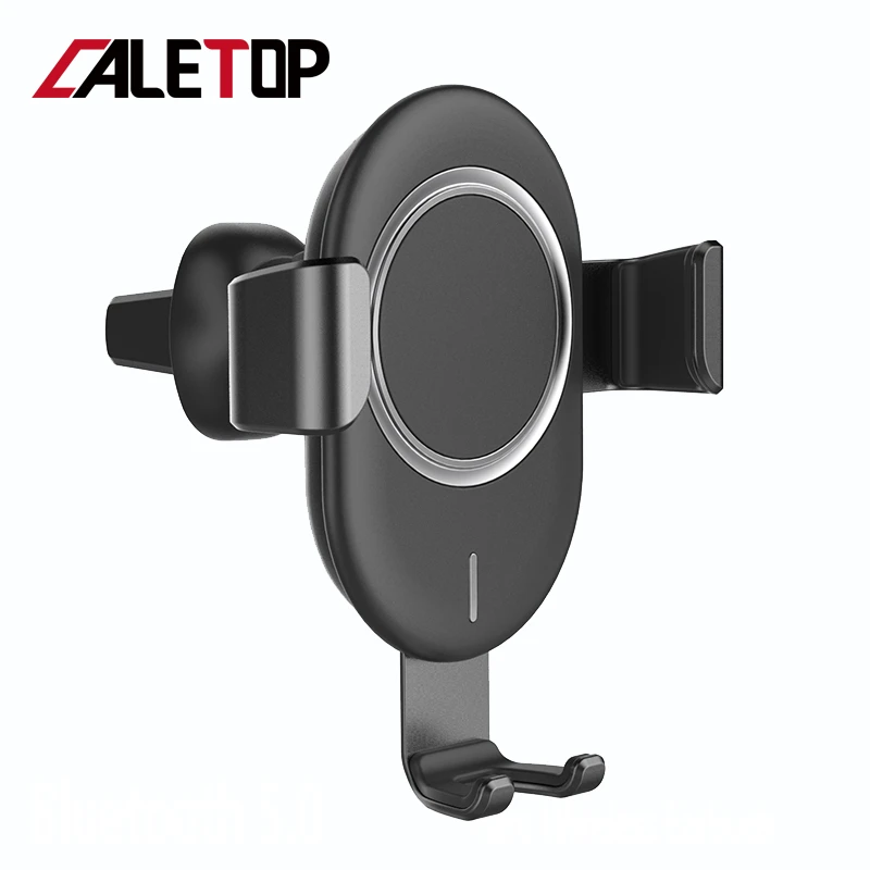 

CALETOP QI Car Wireless Charger 10W Wireless FAST Charging For iPhone X XR Phone Holder Mount in Car For Sumsang S8 S9 Note 10 9